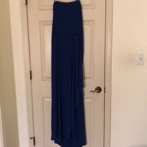 Strapless Floor Length Gown
